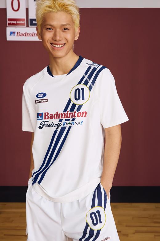 CryingCenterx薰风联名2.0吸湿速干男女款中性羽毛球休闲赛服 商品图5