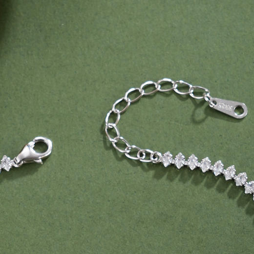 子佩集【四叶秀馨】银S925珍珠惜王妃手链【LM0260-XF】四叶草2602 商品图4