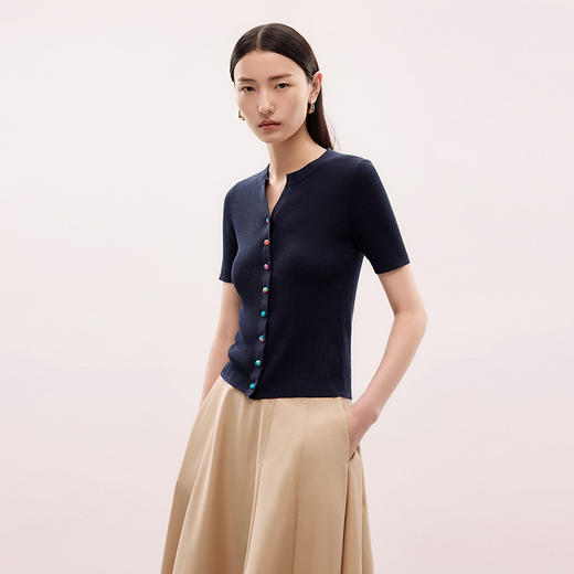 朗姿LANCY 女装针织开衫LAJT05KCD431 商品图1