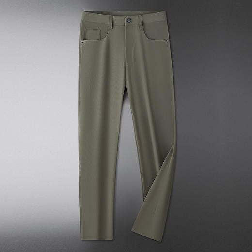 【DDP】【三防】大依优型大码男装夏季休闲长裤西装裤型商务休闲高弹长裤 商品图2