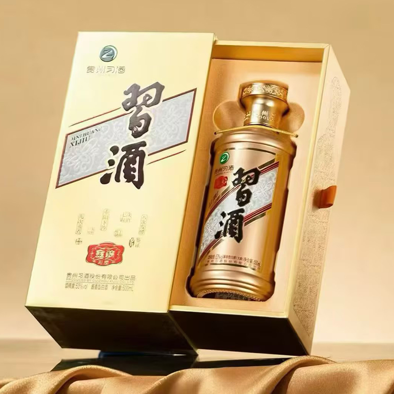 53度茅台金装习酒酱香白酒1*500ML
