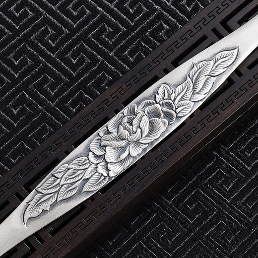 子佩集S999手工银【国色盛世】摆件【ZYG018】原创设计2602 商品图1