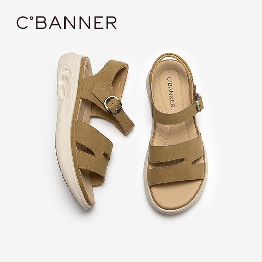 千百度 26年夏季新品 休闲凉鞋 A26319301 商品图4