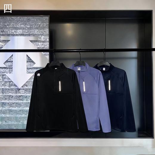 F0327120户外运动半拉链功能性卫衣长袖打底衫运动卫衣 商品图1