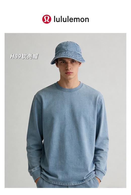 F0327105春季新款牛仔防晒软壳帽可调节遮阳渔夫鸭舌帽 商品图8