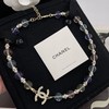 HD17 香奈儿 琉璃彩珠双c项链 商品缩略图0