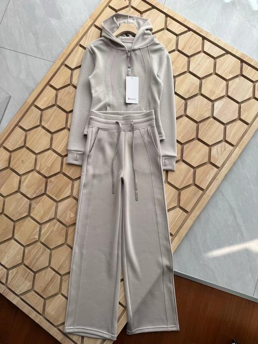 F032762防风套装新款三代运动套装女士外穿卫衣卫裤连帽套装 商品图2