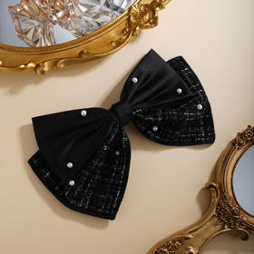 子佩集【黑曜蜜糖‌】珍珠惜王妃发夹【GX22023】弹簧夹2602