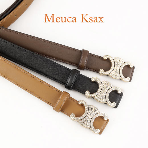 热卖中！！英国 MEUCA KSAX高定皮腰带 男女款都有 商品图3