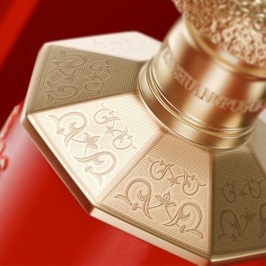 【嫡系新款】五粮液 文创富贵吉祥 浓香型白酒 52度 500ml*6瓶整箱 商品图2