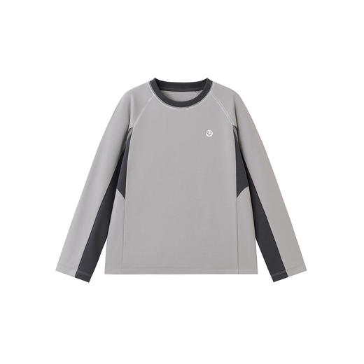 【精梳棉】英氏儿童T恤男童长袖上衣中大童春夏新款百搭休闲运动长袖T恤 商品图4