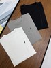 F032712胸前立体口袋运动休闲宽松男士三色圆领打底衫T恤 商品缩略图3