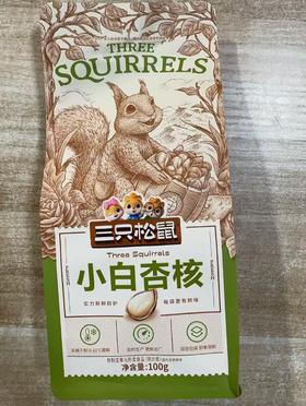 三只松鼠小白杏核（100g）