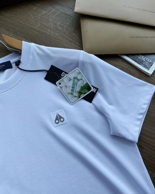 F0327115凉感免烫面料凉感速干垂感纯色圆领男士短袖T恤 商品图12