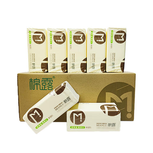 棉露 超值感面巾纸抽纸餐巾155mm*185mm4层100抽*15包 ML002 商品图0