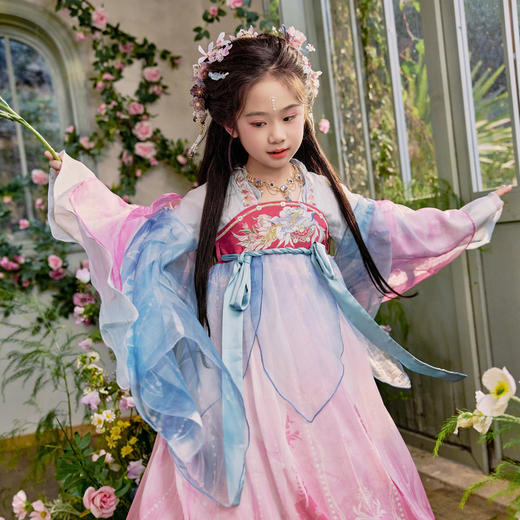 笛莎/Deesha 【观山见】2026年春季新款女童连衣裙裙子 商品图2