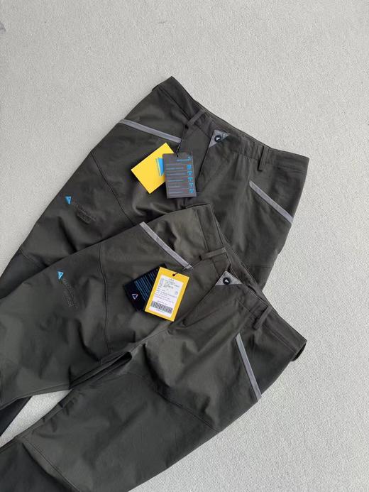 F032760轻量级户外徒步防风软壳运动速干耐磨立体剪裁长裤 商品图3