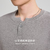 墨麦客男装一粒扣圆领毛衣男新款简约基础男士针织衫22001 商品缩略图3