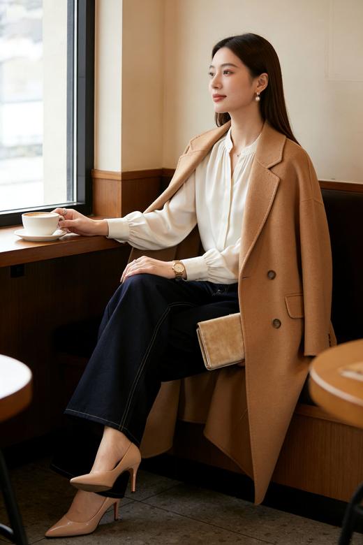 超正丹宁原色抗皱免熨原色微喇直筒牛仔裤 商品图14