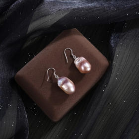 子佩集【光年潮动‌】银S925珍珠惜王妃耳环【ZZEH002】巴洛克2602