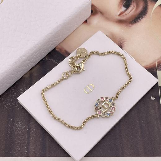 HD22 迪奥 小圈彩钻手链/项链 商品图5