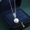 子佩集【缪斯幻境】银S925珍珠惜王妃套链项链【TM0724-XF】抽象印记吊球2602 商品缩略图0