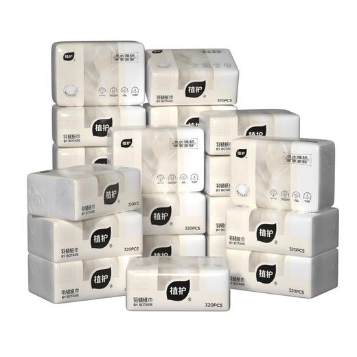 植护 韧享纸巾（羽韧系列）136*180/4层80抽*6包 ZH4087426 商品图4