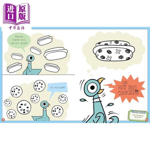 【中商原版】别让鸽子弄脏这本书 Mo Willems和你的涂色书 Don't Let the Pigeon Color This Book 英文原版 儿童活动与玩具书 商品图3