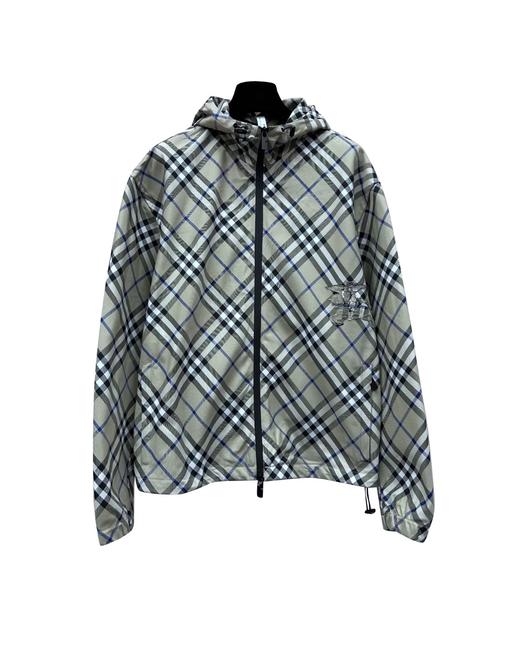 男款刺绣格纹连帽外套lv007 商品图0