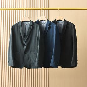 AMN 2026春夏季薄款泡泡纱防晒衣商务休闲西服