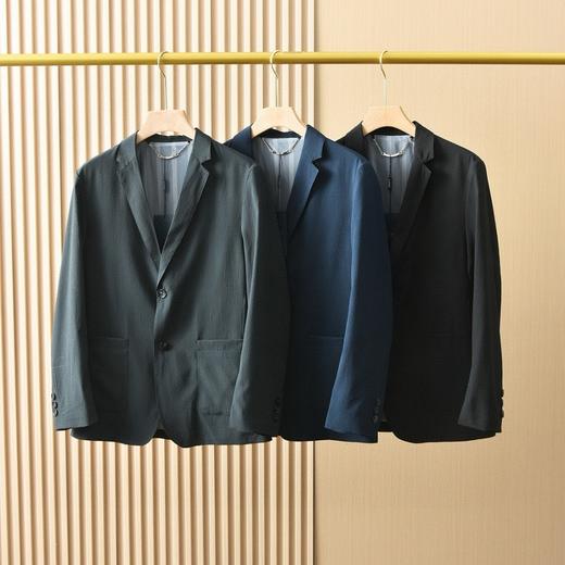 AMN 2026春夏季薄款泡泡纱防晒衣商务休闲西服 商品图0