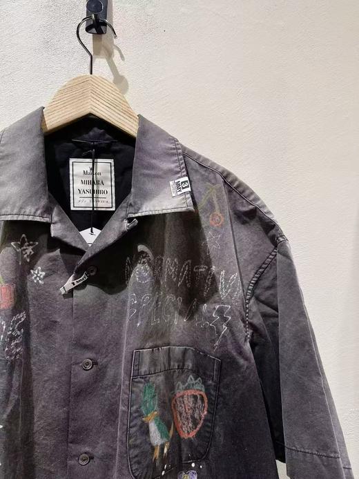 男款涂鸦短袖衬衫hu019 商品图2