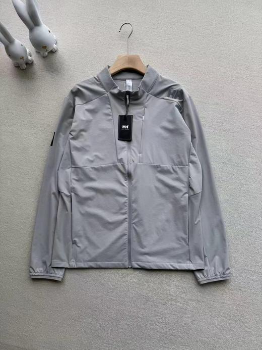 F032713春新款休闲宽松户外软壳立领防风防水夹克外套 商品图3