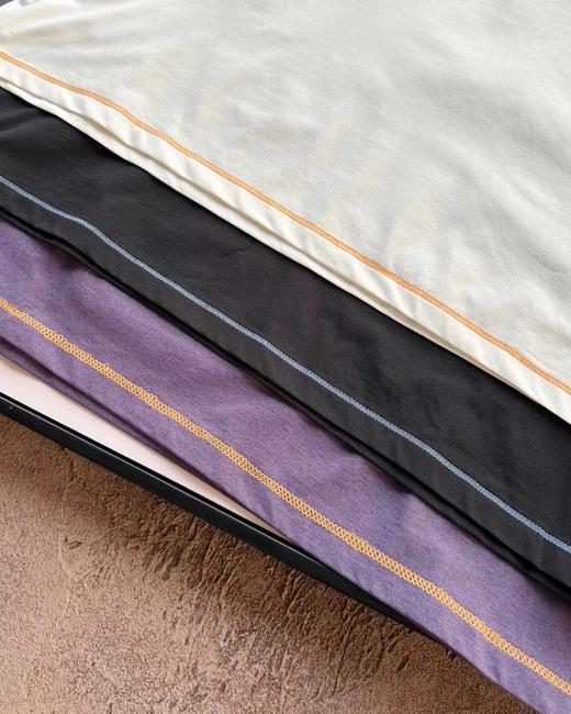 F032774男女同款轻量裸感明线撞色户外速干透气短袖T恤 商品图10