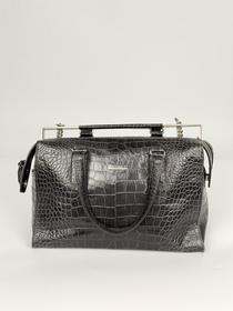 【特价处理】玛丽娜-黑色鳄鱼皮纹