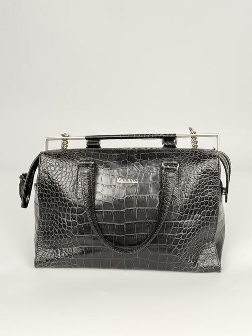 【特价处理】玛丽娜-黑色鳄鱼皮纹 商品图0