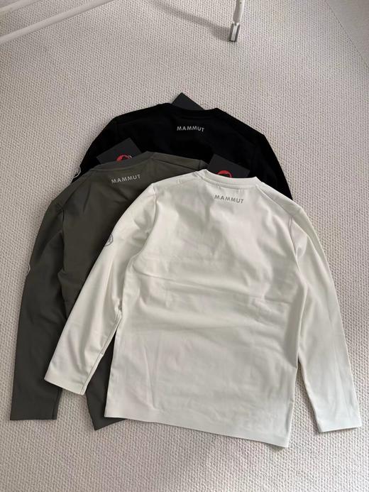 F032796户外运动透气舒适柔软圆领男内里磨毛长袖T恤 商品图5