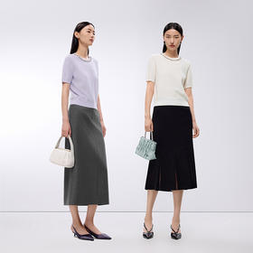 朗姿LANCY 女装针织T桖LSJK03KPR779