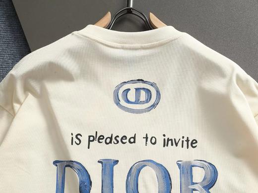 F032753夏季新款简约宽松印花工艺圆领短袖日常通勤百搭T恤 商品图4