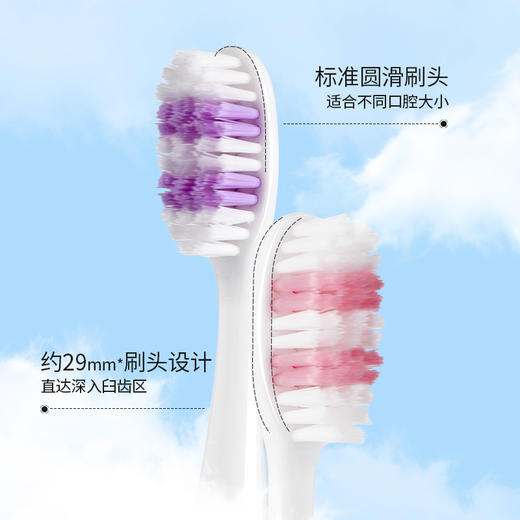 FROG青蛙 超洁系列615A牙刷1支装*6板 QC615A-C9-1 商品图3