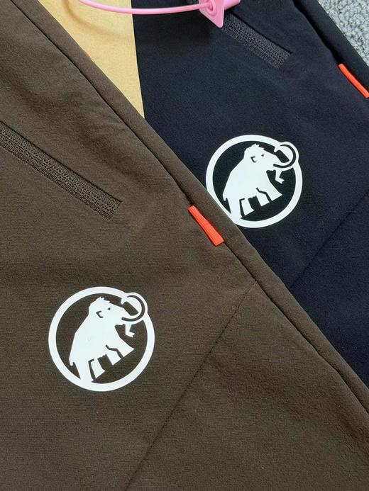 F032799户外防风防泼水耐磨立体剪裁膝盖预成型设计软壳长裤 商品图3