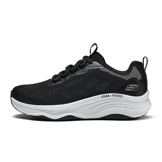 Skechers斯凯奇 女绑带运动休闲鞋 150230-BKW 商品图0
