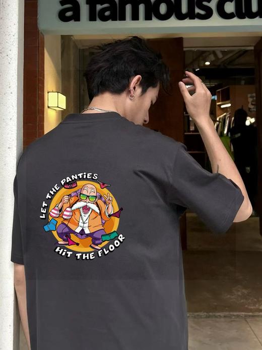 AJ乔丹专柜同步联名新款飞人七龙珠龟仙人联名系列印花情侣短袖 商品图2