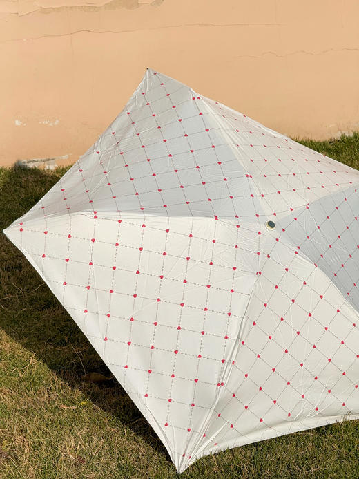 黑胶手工晴雨伞  纯手工制作 设计师原创手绘款 0透光持久防晒，UPF＞50+ 0渗透一甩即干晴雨兼用 伞身轻量又抗风 商品图1