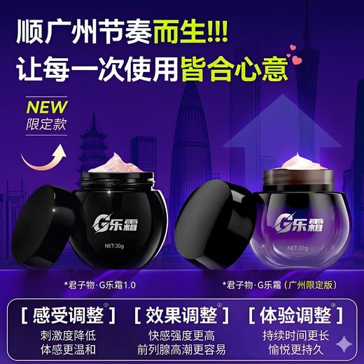 君子物g乐霜加强版 后庭外翻 酥麻热痒 敏感时间翻倍 商品图2