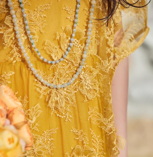 【林栖设计小店】玉兰妙影|时装周同款镂空蕾丝2026夏新款T恤罩衫1962067 商品图4