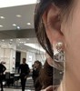 香奈儿 小珠吊银c耳钉 / 耳夹  （XTY） 商品缩略图3