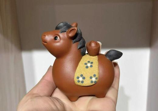 马上发财紫砂茶宠（一对） 商品图1