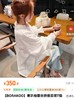 韩国订单云上舞白镂空拼接小喇叭袖T恤衫 商品缩略图2