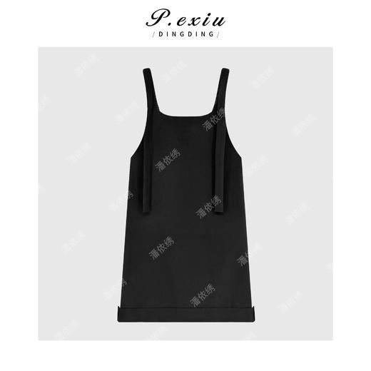 03-5潘依绣丁丁宠粉经典款气质U领设计感吊带背心连衣裙 W-62955 商品图2